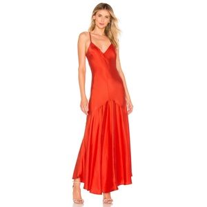 Mara Hoffman Seraphina Maxi Tank Dress Red New With Tags Evening Formal Bodycon